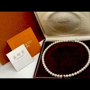 Mikimoto Vintage Pearl Necklace